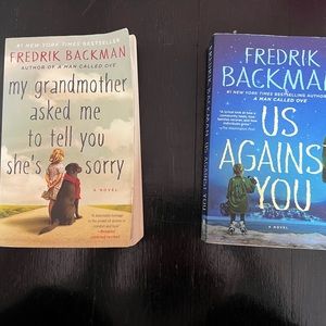 Set of 2 Fredrick Backman Novels